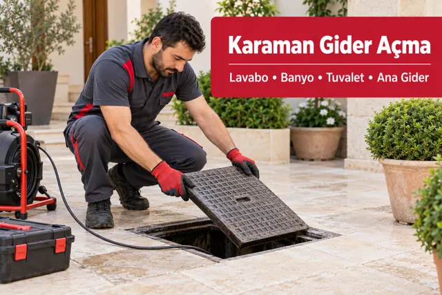Karaman gider açma — dış alan giderinin incelenmesi