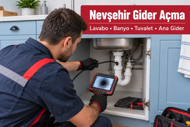 Nevşehir gider açma — mutfak duvar giderinin görüntülenmesi