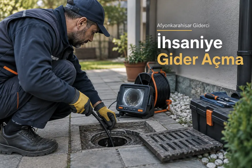 Afyonkarahisar İhsaniye gider açma hizmet görseli Afyonkarahisar İhsaniye gider açma — Afyonkarahisar Giderci — İhsaniye gider açma için temsili tesisat çalışması