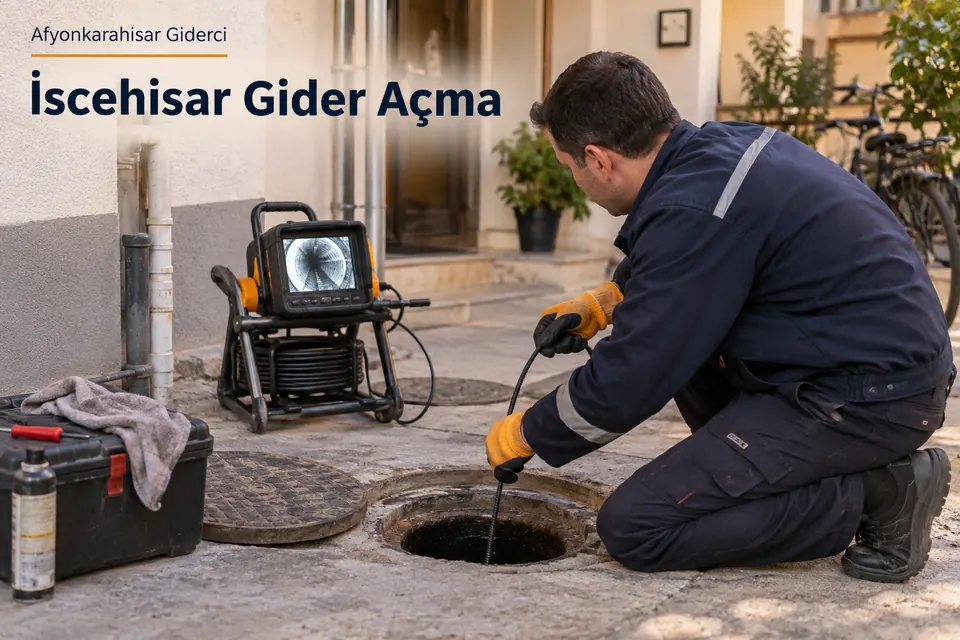 Afyonkarahisar İscehisar gider açma hizmet görseli Afyonkarahisar İscehisar gider açma — Afyonkarahisar Giderci — İscehisar gider açma için temsili tesisat çalışması
