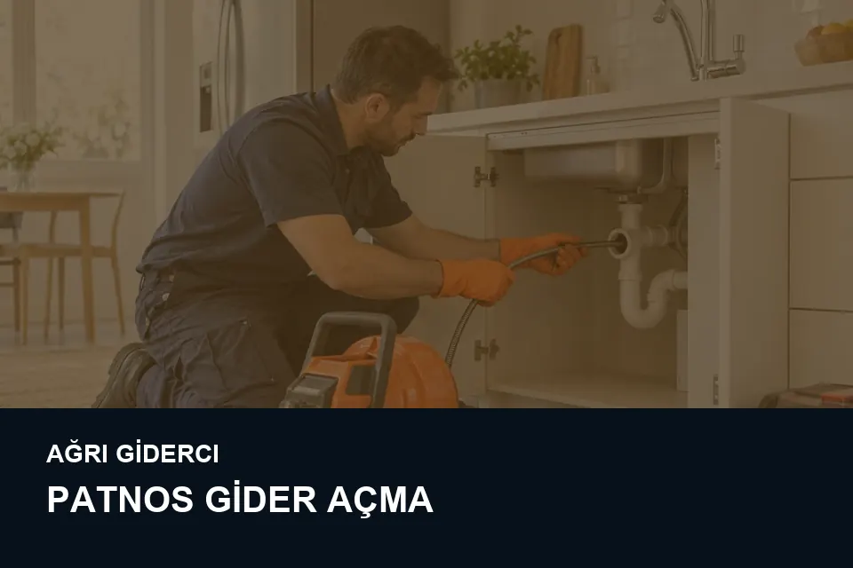 Ağrı Patnos gider açma hizmet görseli Ağrı Patnos gider açma — Ağrı Giderci — Patnos gider açma için temsili tesisat çalışması