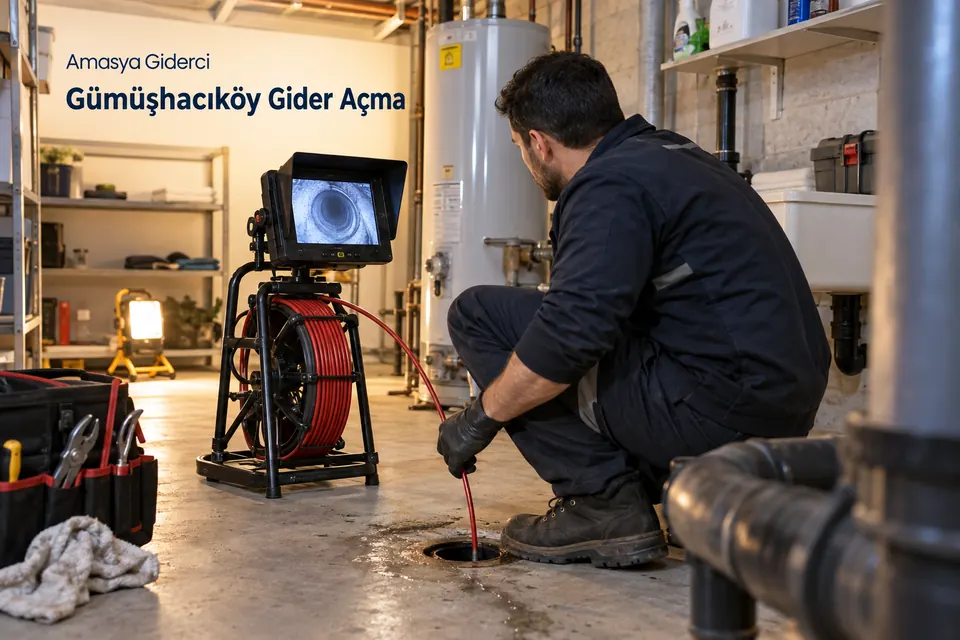 Amasya Gümüşhacıköy gider açma hizmet görseli Amasya Gümüşhacıköy gider açma — Amasya Giderci — Gümüşhacıköy gider açma için temsili tesisat çalışması