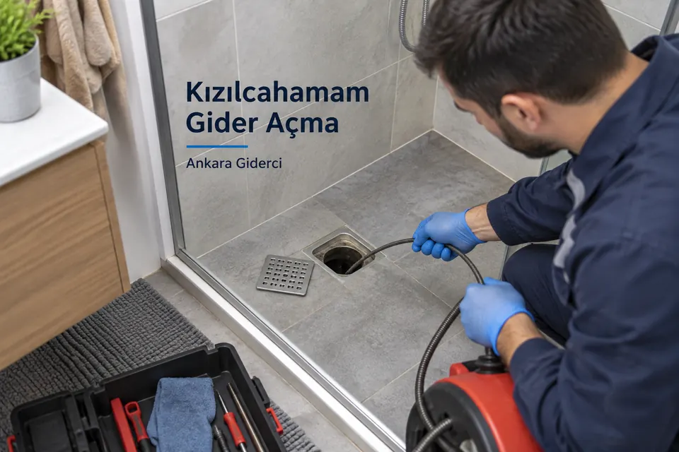 Ankara Kızılcahamam gider açma hizmet görseli Ankara Kızılcahamam gider açma — Ankara Giderci — Kızılcahamam gider açma için temsili tesisat çalışması