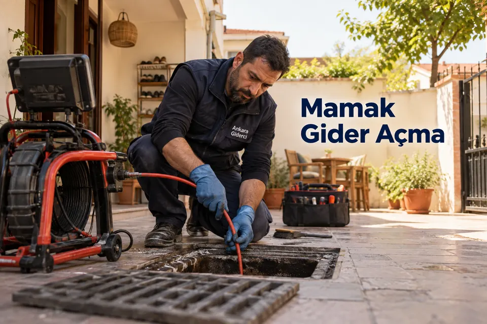 Ankara Mamak gider açma hizmet görseli Ankara Mamak gider açma — Ankara Giderci — Mamak gider açma için temsili tesisat çalışması