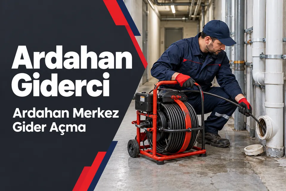 Ardahan Merkez gider açma — ortak gider erişim noktasında çalışma