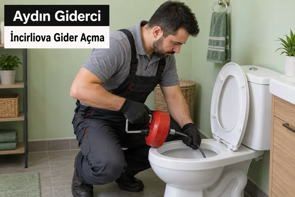 Aydın İncirliova gider açma hizmet görseli Aydın İncirliova gider açma — tuvalet giderinin kontrolü