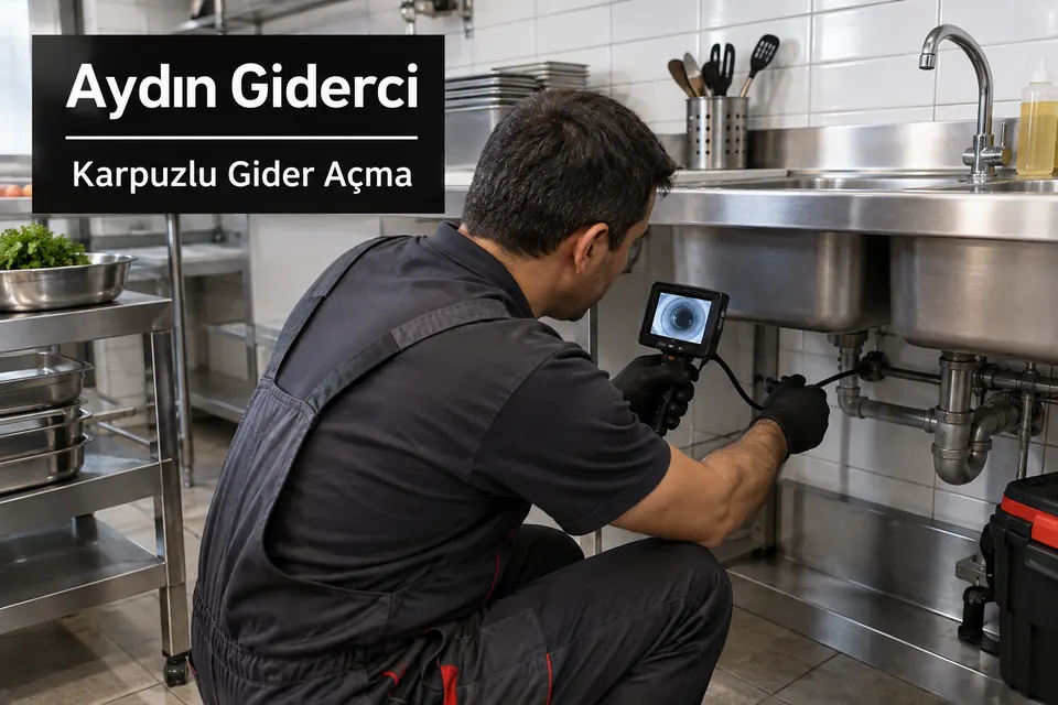 Aydın Karpuzlu gider açma — iş yeri mutfak giderinin incelenmesi