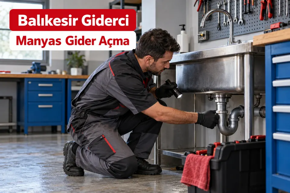 Balıkesir Manyas gider açma — iş yeri lavabo giderinin kontrolü