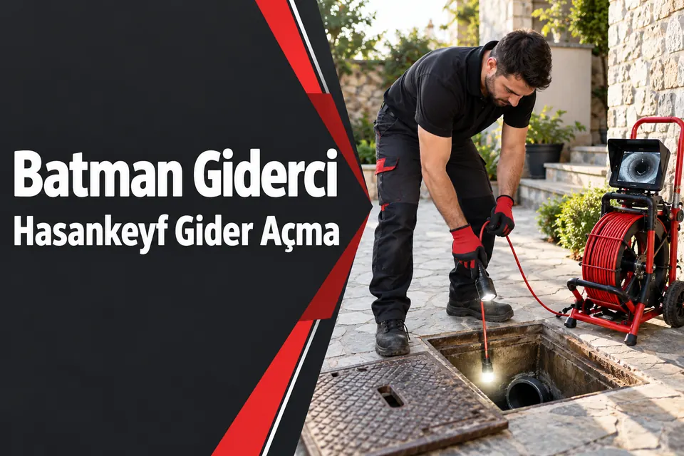 Batman Hasankeyf gider açma hizmet görseli Batman Hasankeyf gider açma — dış gider erişim noktasının kontrolü