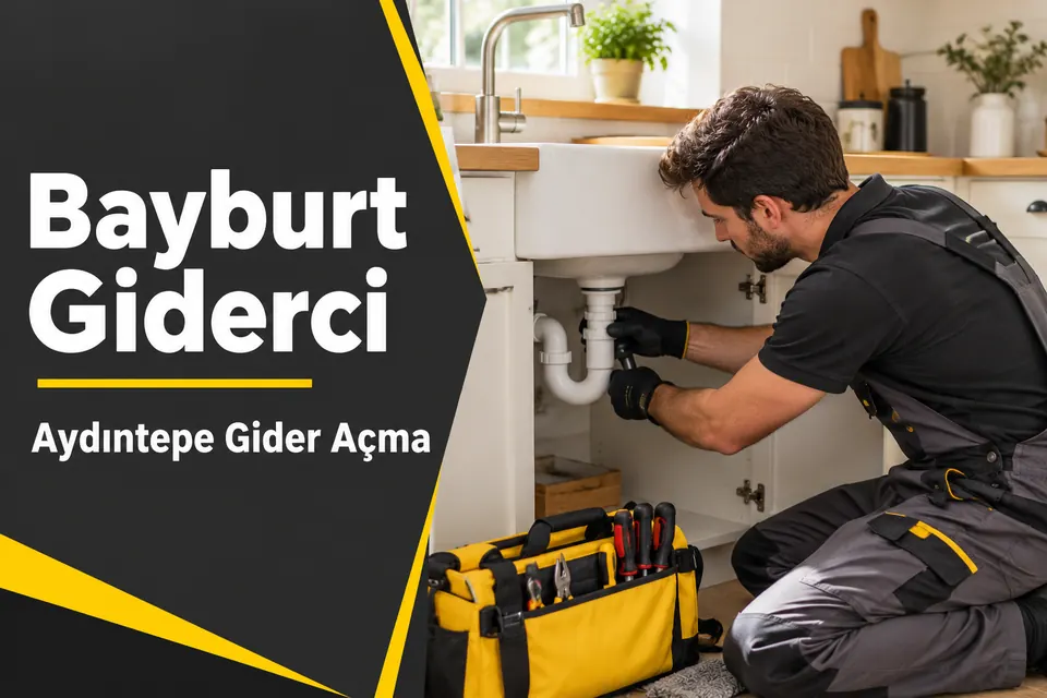 Bayburt Aydıntepe gider açma hizmet görseli Bayburt Aydıntepe gider açma — mutfak sifonu ve devam bağlantısının incelenmesi