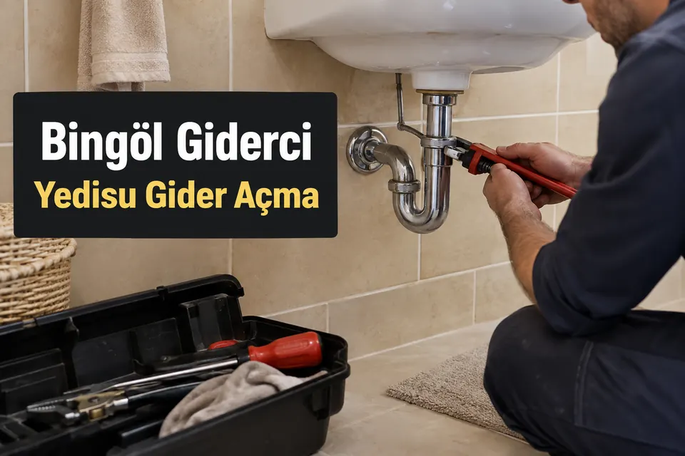 Bingöl Yedisu gider açma — lavabo sifonunun bağlantı kontrolü