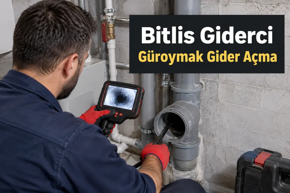 Bitlis Güroymak gider açma hizmet görseli Bitlis Güroymak gider açma — ana boru kontrol kapağından görüntüleme