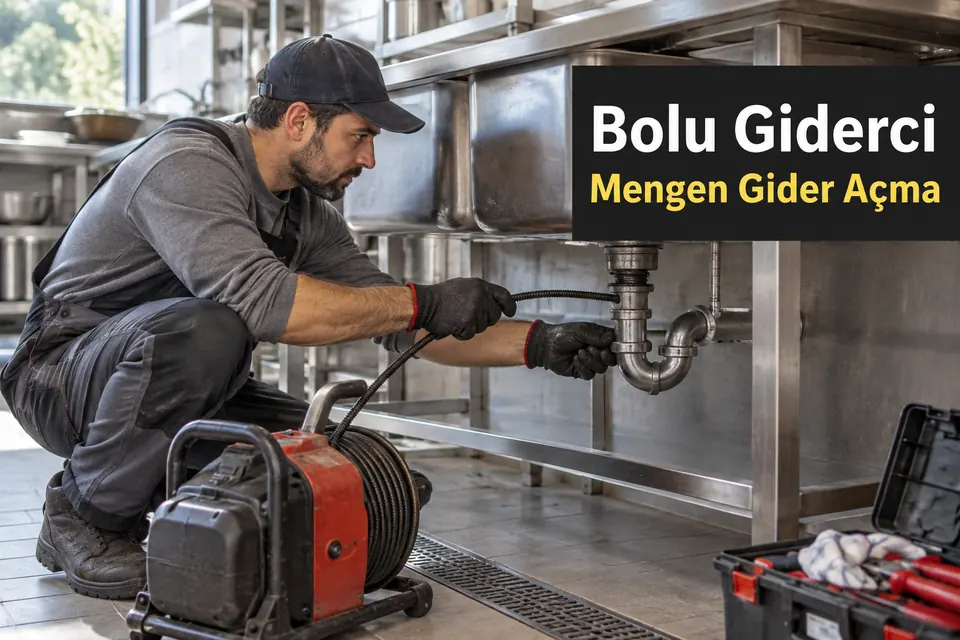 Bolu Mengen gider açma — iş yeri mutfak gideri kontrolü