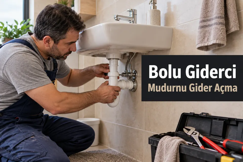 Bolu Mudurnu gider açma — lavabo bağlantısının kontrolü