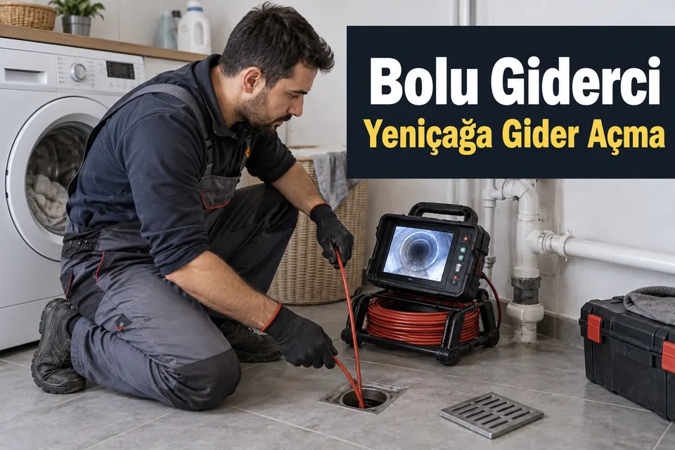 Bolu Yeniçağa gider açma — çamaşır alanında gider incelemesi