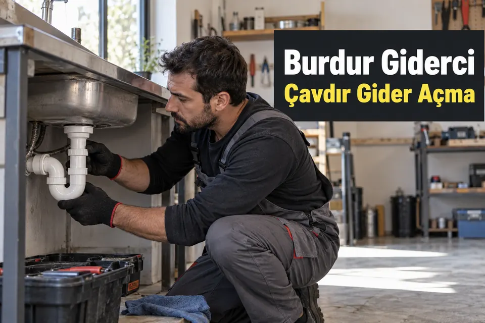 Burdur Çavdır gider açma — iş yeri lavabo sifonunun kontrolü