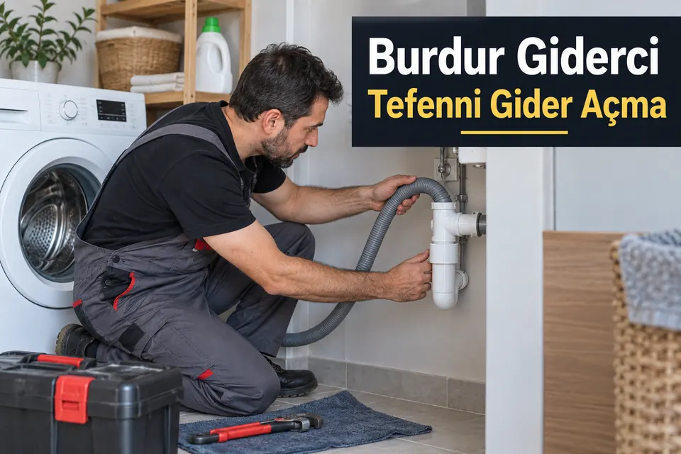 Burdur Tefenni gider açma hizmet görseli Burdur Tefenni gider açma — makine tahliye bağlantısının kontrolü