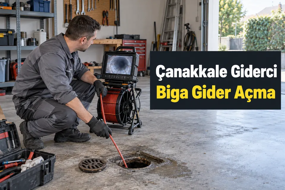 Çanakkale Biga gider açma — garaj hattında kameralı kontrol