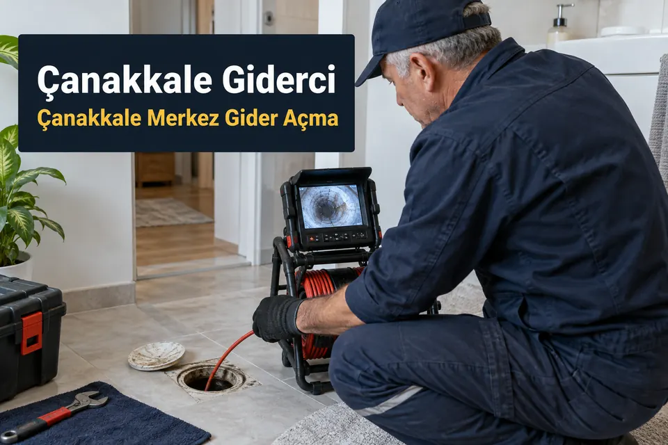 Çanakkale Merkez gider açma hizmet görseli Çanakkale Merkez gider açma — apartman ana hattında kontrol