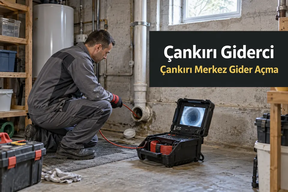 Çankırı Merkez gider açma — bodrum atık su hattında kontrol