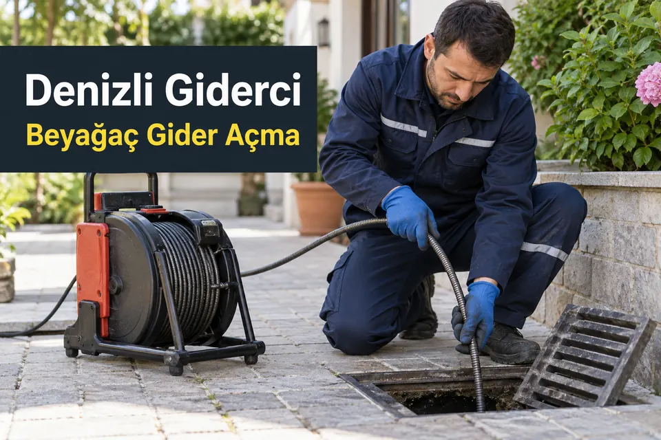 Denizli Beyağaç gider açma — bahçe ızgarasının temizliği