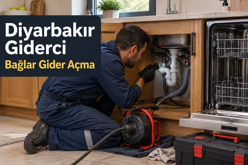 Diyarbakır Bağlar gider açma — mutfak dolabındaki gider bağlantısının kontrolü