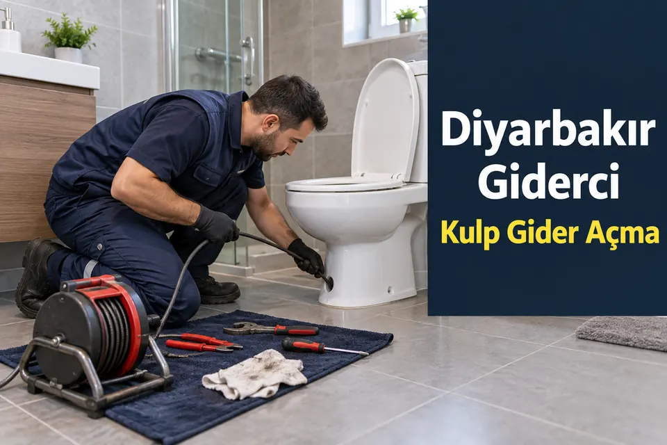 Diyarbakır Kulp gider açma hizmet görseli Diyarbakır Kulp gider açma — tuvalet çıkışında tesisat kontrolü