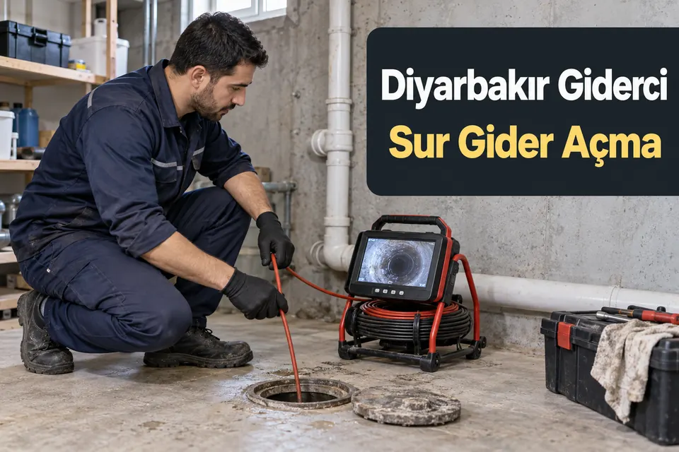 Diyarbakır Sur gider açma hizmet görseli Diyarbakır Sur gider açma — bodrum ana giderinde inceleme