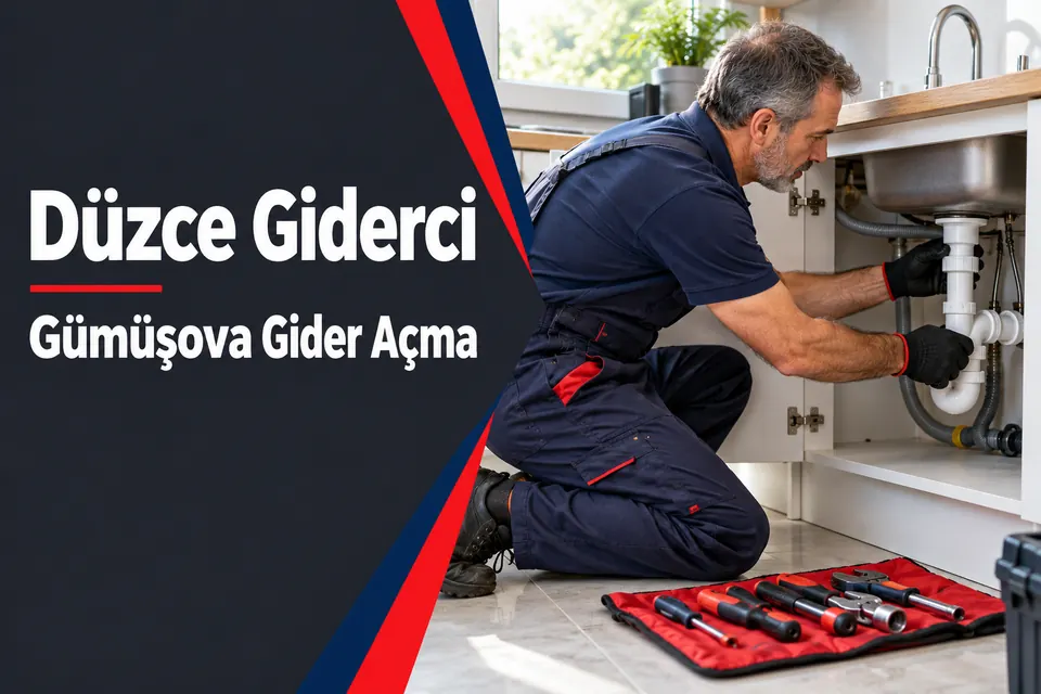 Düzce Gümüşova gider açma hizmet görseli Düzce Gümüşova gider açma — mutfak çıkış bağlantısının kontrolü