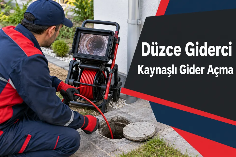 Düzce Kaynaşlı gider açma hizmet görseli Düzce Kaynaşlı gider açma — gider kamerası ekranının değerlendirilmesi