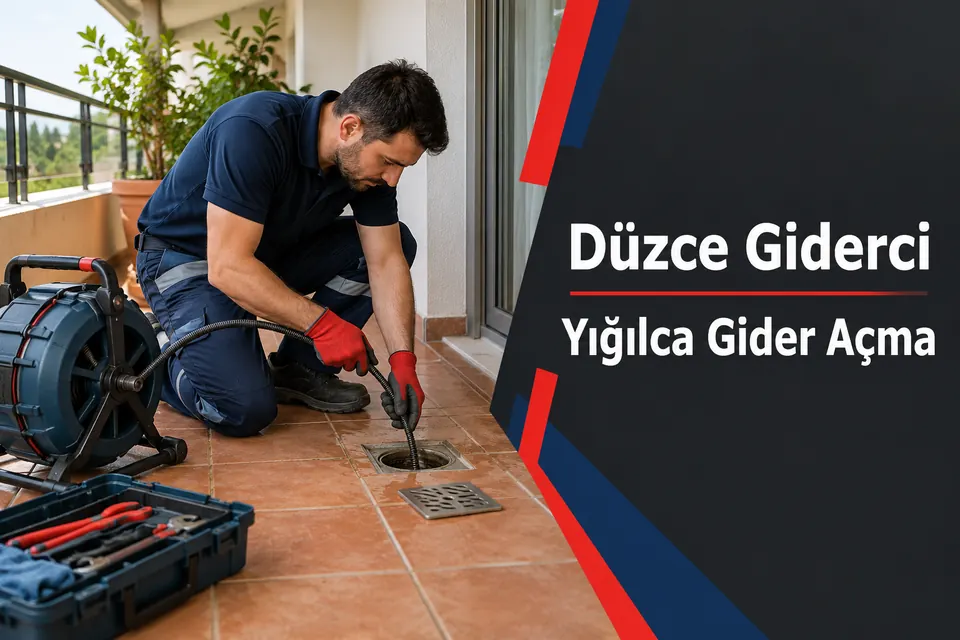 Düzce Yığılca gider açma — balkon tahliyesinin kontrolü