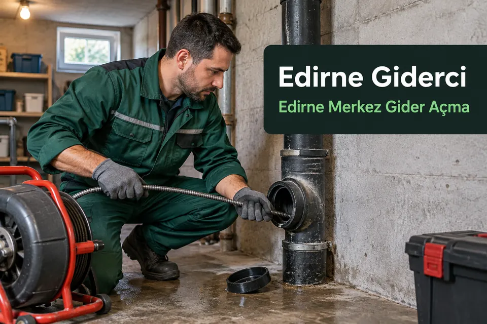 Edirne Merkez gider açma — apartman ana giderinde kameralı kontrol