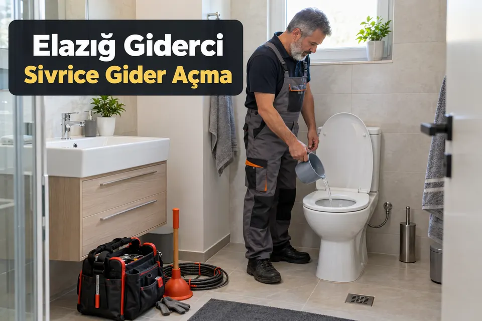 Elazığ Sivrice gider açma hizmet görseli Elazığ Sivrice gider açma — tuvalet ve banyo tahliyesinin kontrolü