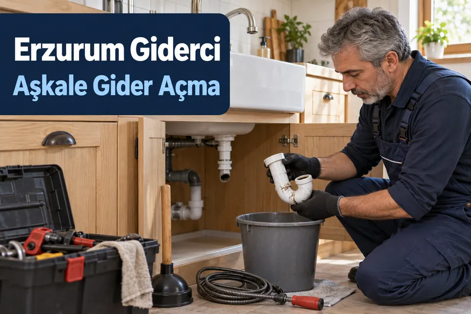 Erzurum Aşkale gider açma — mutfak lavabo sifonunun kontrolü