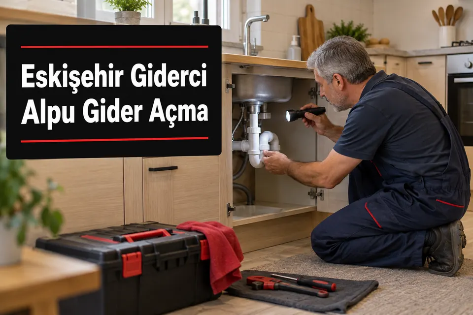 Eskişehir Alpu gider açma hizmet görseli Eskişehir Alpu gider açma — mutfak sifonunun kontrolü