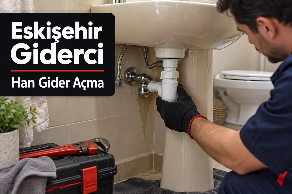 Eskişehir Han gider açma hizmet görseli Eskişehir Han gider açma — lavabo bağlantısında sızıntı kontrolü