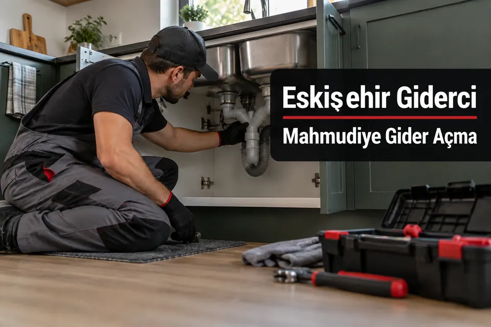 Eskişehir Mahmudiye gider açma — çift evye gider bağlantısının kontrolü
