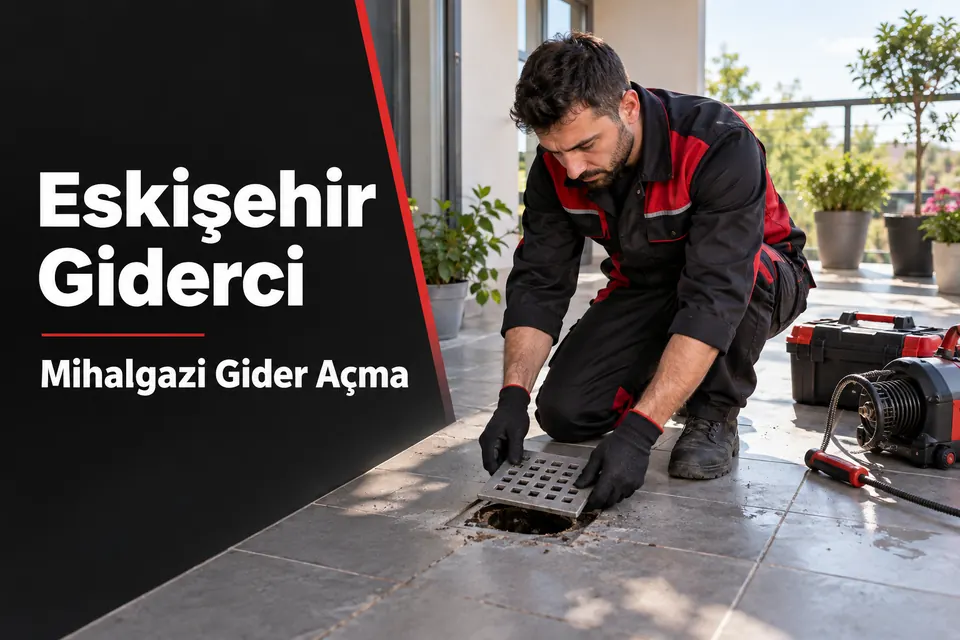Eskişehir Mihalgazi gider açma — balkon yer süzgecinin kontrolü