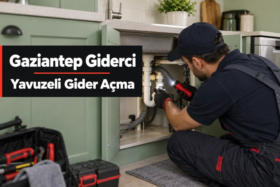 Gaziantep Yavuzeli gider açma — bulaşık makinesi gider bağlantısının kontrolü