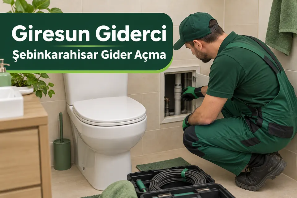 Giresun Şebinkarahisar gider açma hizmet görseli Giresun Şebinkarahisar gider açma — tuvalet çıkış hattının kontrolü