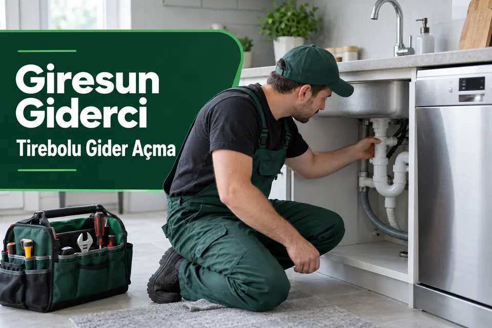 Giresun Tirebolu gider açma hizmet görseli Giresun Tirebolu gider açma — mutfak ve makine giderinin kontrolü