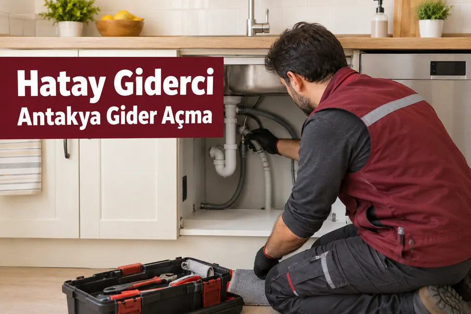 Hatay Antakya gider açma — mutfak ve makine gider bağlantısının kontrolü