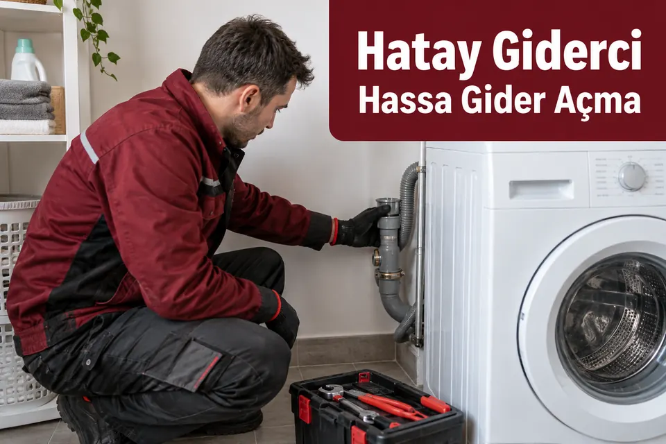 Hatay Hassa gider açma hizmet görseli Hatay Hassa gider açma — makine giderinde taşma kontrolü