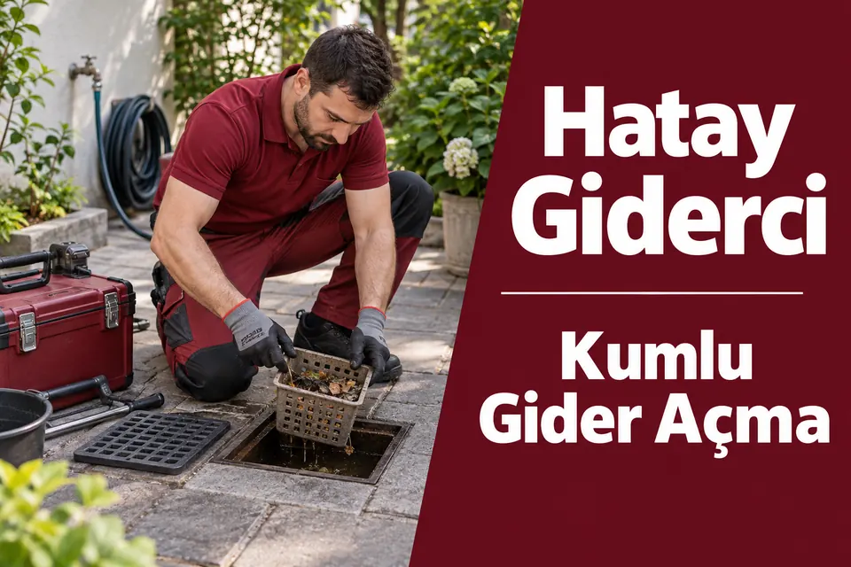 Hatay Kumlu gider açma hizmet görseli Hatay Kumlu gider açma — bahçe gideri haznesinin kontrolü
