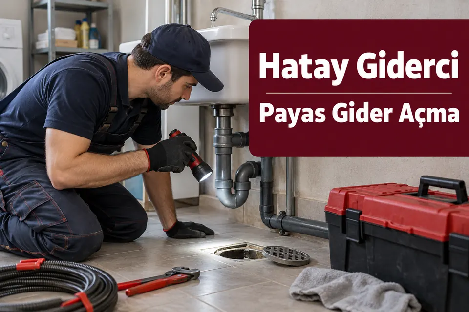 Hatay Payas gider açma — yer gideri ve lavabo hattının kontrolü