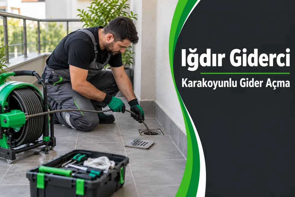 Iğdır Karakoyunlu gider açma — balkon tahliyesinin kontrolü