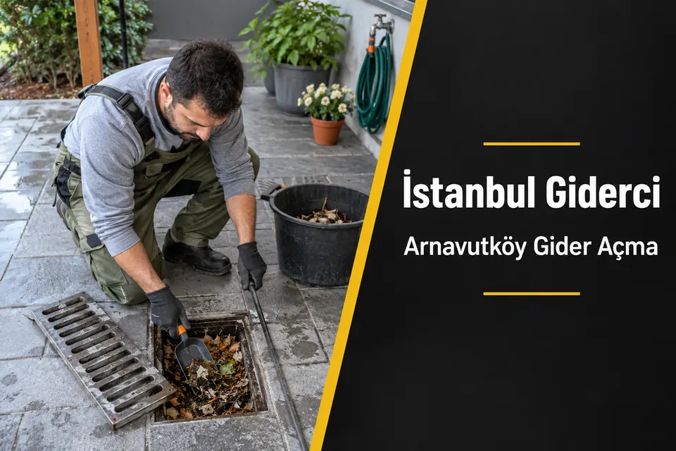 İstanbul Arnavutköy gider açma — dış alan süzgecinin temizlenmesi