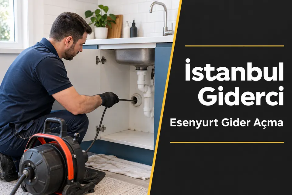 İstanbul Esenyurt gider açma hizmet görseli İstanbul Esenyurt gider açma — mutfak duvar giderinde açma çalışması
