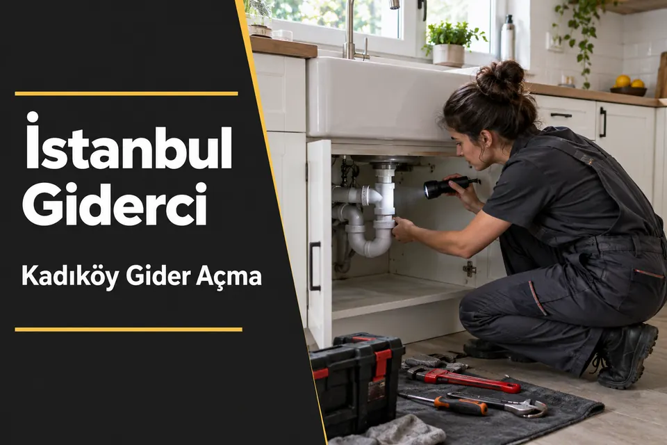İstanbul Kadıköy gider açma hizmet görseli İstanbul Kadıköy gider açma — mutfak evyesi bağlantısının incelenmesi