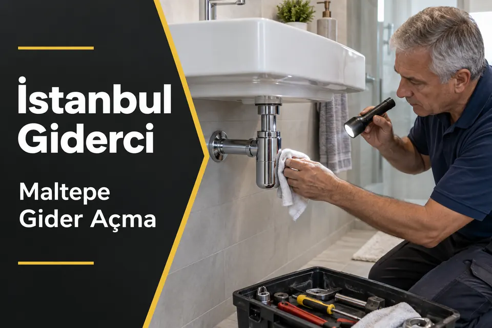 İstanbul Maltepe gider açma — lavabo bağlantılarında sızdırmazlık kontrolü